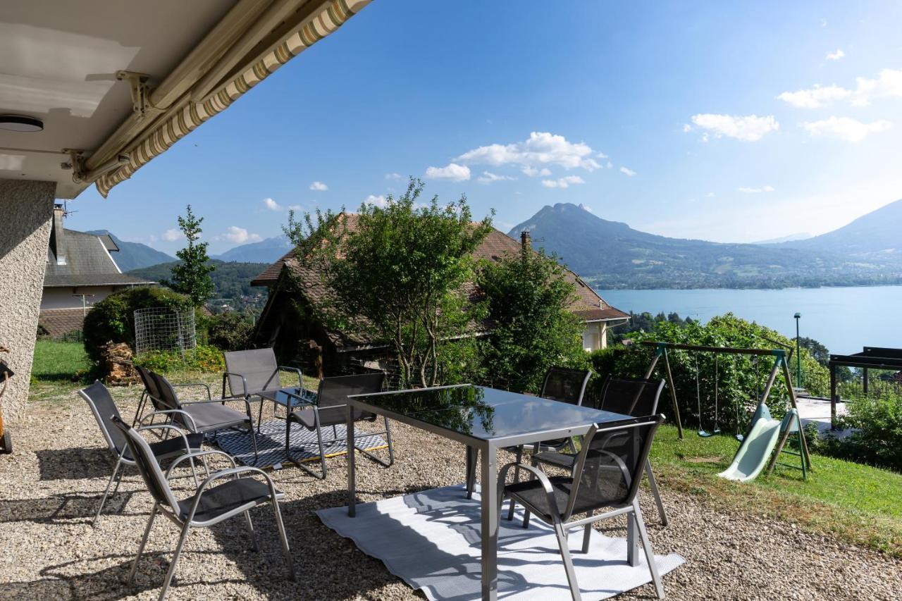 Апартаменты T3 Avec Vue Sur Le Lac D'Annecy Вейрье-дю-Лак Экстерьер фото