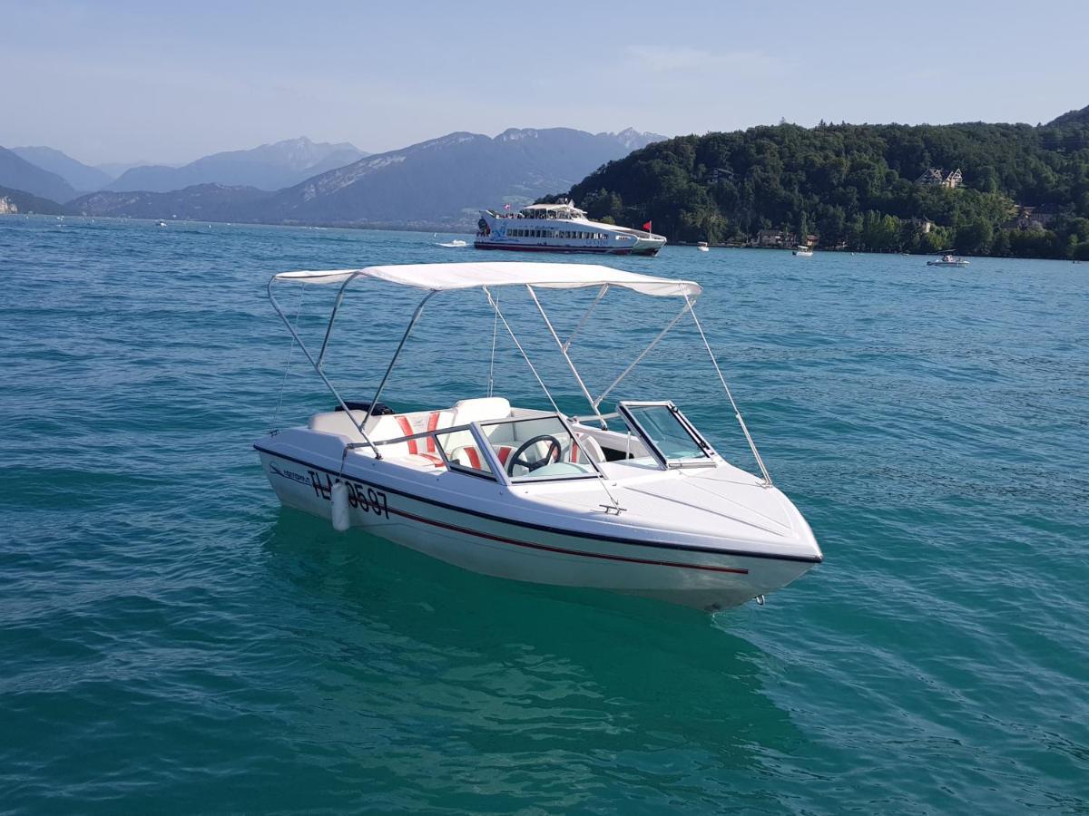 Апартаменты T3 Avec Vue Sur Le Lac D'Annecy Вейрье-дю-Лак Экстерьер фото